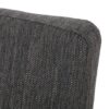Contemporary Fabric Dining Chair With Upholstered Seating And Tapered Legs - Charcoal - Image 10