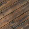 Outsunny - Fir Wood Garden Bridge Arc Walkway With Side Railings, Perfect For Backyards, Gardens, & Streams, Carbonized - Brown - Image 9