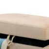 Belville - Ottoman With Storage - Beige - Image 3