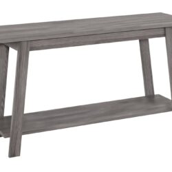 TV Stand, Console, Media Entertainment Center, Storage Shelves, Contemporary & Modern - Gray