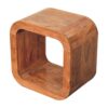 Darcy - Round Nightstand - Brown - Image 4