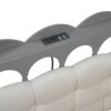 Queen Size Storage Platform Bed, With 2 Big Drawers, Twin Long Size Trundle, One Set Of Sockets & USB Ports - Gray - Image 10