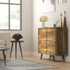 Lowry - Medium Storage Cabinet - Distressed Golden Wheat - Image 9