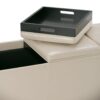 Avalon - Storage Ottoman - Satin Cream - Image 5