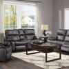 Hooper - Power Reclining Loveseat - Gray - Image 5
