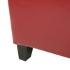 Glouster - Storage Ottoman Leather - Red - Image 12