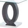 Tracker - End Table - Brown White - Image 4