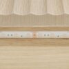 Fluted 6 Drawers Dresser, Double Dresser Chest Of Drawers, Modern Chest Of Drawers With LED, Drawer Organizer For Bedroom, Living Room, Hallway - Natural - Image 22