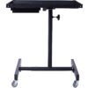 Adjustable Tear Down Work Table With Drawer For Garages, Repair Shops, And Diy, Portable, (4) 2.5" Swivel Casters, 220 Pound Capacity, Rubber Corners, Heavy Duty Steel - Black - Image 15