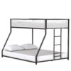 Adam - Twin Over Full Bunk Guard Rail - Black With White Mesh - Image 6