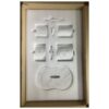Elegant Marble Bathroom Accessories Set, Genuine Stone, 6 Piece Collection - White / Natural - Image 7