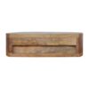Wall Mounted Rounded Nightstand - Oak - Image 8