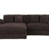 Mystic - Reversible Sectional Sofa Chaise - Dark Chocolate - Image 2