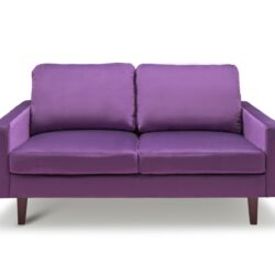 Plush Comfort Loveseat - Eggplant
