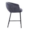 Ashland - Contemporary Counter Stool (Set of 2) - Black / Charcoal - Image 3