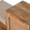 Larissa - 2 Slot Bench Unit - Beige - Image 4