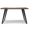 Lowry - Square Dining Table - Brown - Wood - Image 2