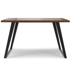 Lowry - Square Dining Table - Brown - Wood