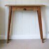 Mini Nordic Style Writing Desk - Oak - Image 9