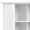 Acadian - 9 Cube Bookcase And Storage Unit - White - Image 9