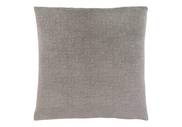 Pillow Square, Insert Included, Decorative Throw, Hypoallergenic - Gray