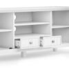 Acadian - TV Media Stand - White - Image 5