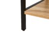 15.74" Rattan End Table With Drawer, Modern Nightstand, Metal Legs, Side Table For Living Room, Bedroom - Natural - Image 12