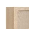 Modern Rattan 5 Door Shoe Storage Cabinet For Entryway Freestanding Design - Natural - Image 17