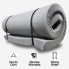 Memory Foam Camping Mattress Foldable, Portable Comfort With Water Resistant Cover - Gray - Image 9