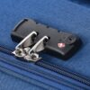 Softside Luggage Expandable 3 Piece Set Suitcase Upright Spinner Softshell Lightweight Luggage Travel Set - Blue - Image 7