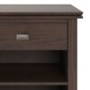 Artisan - Bedside Table - Warm Walnut Brown - Image 5