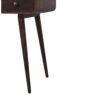 Curved Writing Desk - Walnut - Image 8