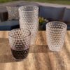 Leading Ware Diamond Cut Acrylic Glasses Drinking (Set of 4), Bpa Free, 12Oz - Clear - Image 4