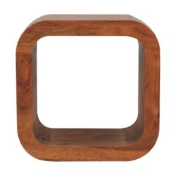 Darcy - Round Nightstand - Brown