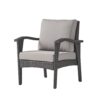 Honolulu - Modern Chat Set of 5 With Wicker - Gray / Silver - Image 10