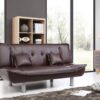 Lionel - Sofa Bed - Burgundy - Image 4