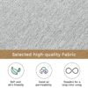 Mid-Century Modern Linen Corner Lounge Chair, Upholstered Indoor Chaise Lounge, Sleeper Sofa - Gray - Image 22