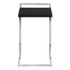 Accent Table, C - Shaped, Modern - Black - Image 3