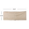 Shield - Waterproof Chat Set Cover - Beige - Image 8