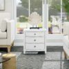 Dauphin - 3 Drawer Accent End Table - Gray Cashmere - Image 8