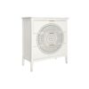 3 Drawer Cabinet With Hollow Carved 3 Drawer Dresser Storage Chest With Metal Handles For Entryway Living Room Bedroom - Beige - Image 12