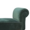 Velvet Bench - Emerald - Image 2