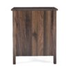 Titeca - Contemporary Wood 2 Drawer Nightstand - Brown - Image 9