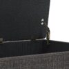 Owen - Coffee Table Storage Ottoman - Ebony - Image 4