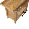 Wood Workbench For Garage Workshop And Home - Natural - Image 5