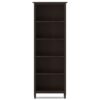 Warm Shaker - 5 Shelf Bookcase - Brown - Image 4