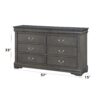 Louis Philippe - Dresser - Dark Gray - Image 6
