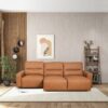 Grant - Triple Power Convertible Sofa - Cognac - Image 7