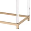 Adiel - Sofa Table - Black / Gold - Image 4