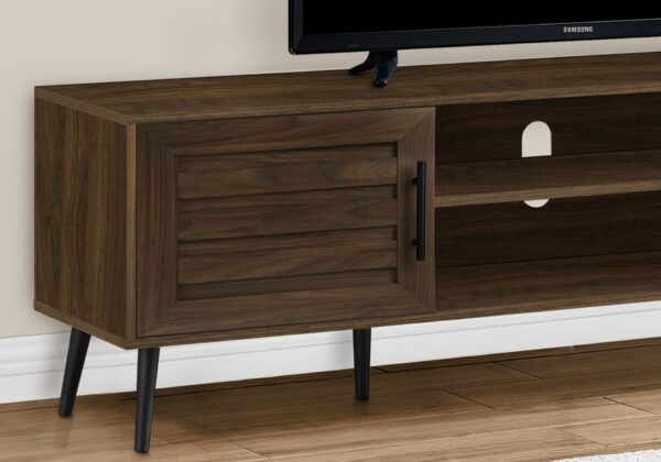 TV Stand, 72 Inch, Console, Media Entertainment Center, Storage Cabinet, Transitional - Brown